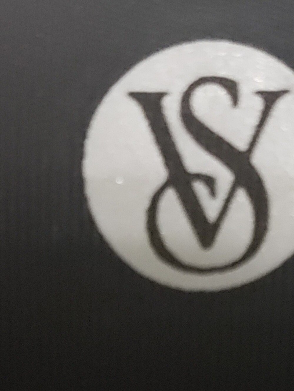 Victoria's Secret Black Athletic Leggings with White Side Piping - Picture 2 of 3
